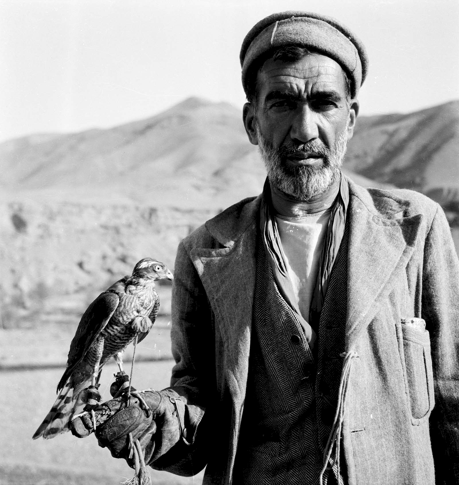 Afghanistan, Falkner, 1953 © Yvonne v. Schweinitz / Kunstfoyer