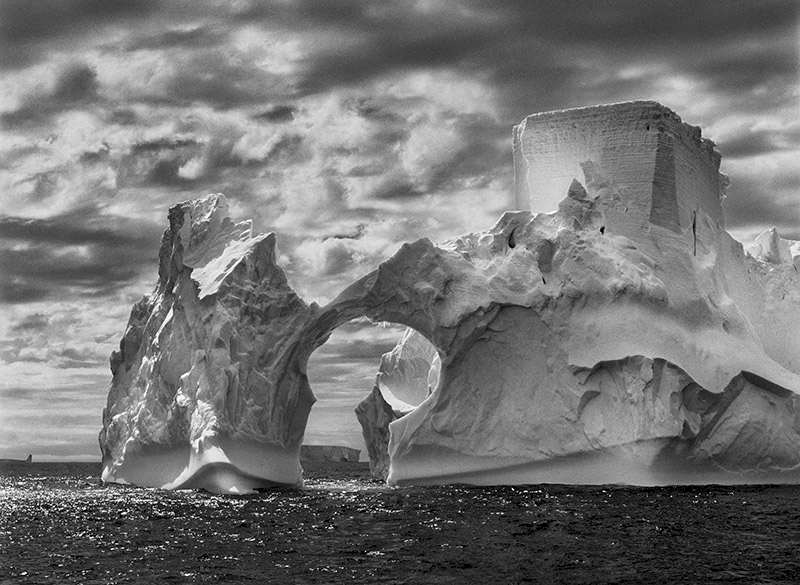 Iceberg between Paulet Island and the South Shetland Islands on the Weddell Sea.  Antarctic Peninsula. 2005. © Sebastião Salgado / Amazonas images