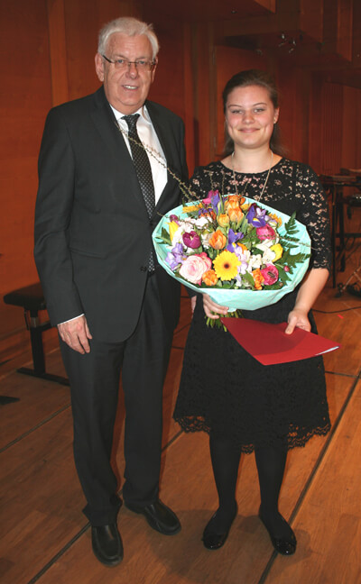 Preisträgerin im Regionalwettbewerb München: Sophie Freiin von Jena. Foto: Elisabeth Christianus