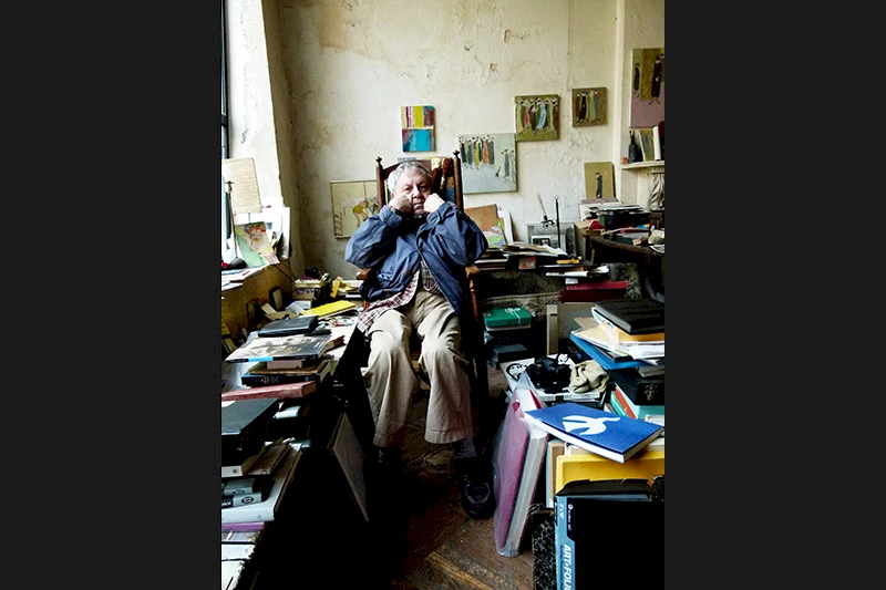 Saul Leiter in seinem Atelier. Foto: Margit Erb, Saul Leiter Foundation