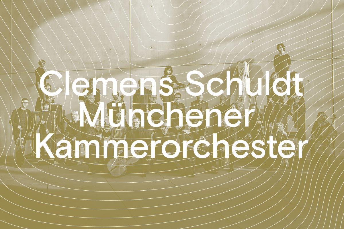Clemens Schuldt & das Münchener Kammerorchester © Sammy Hart