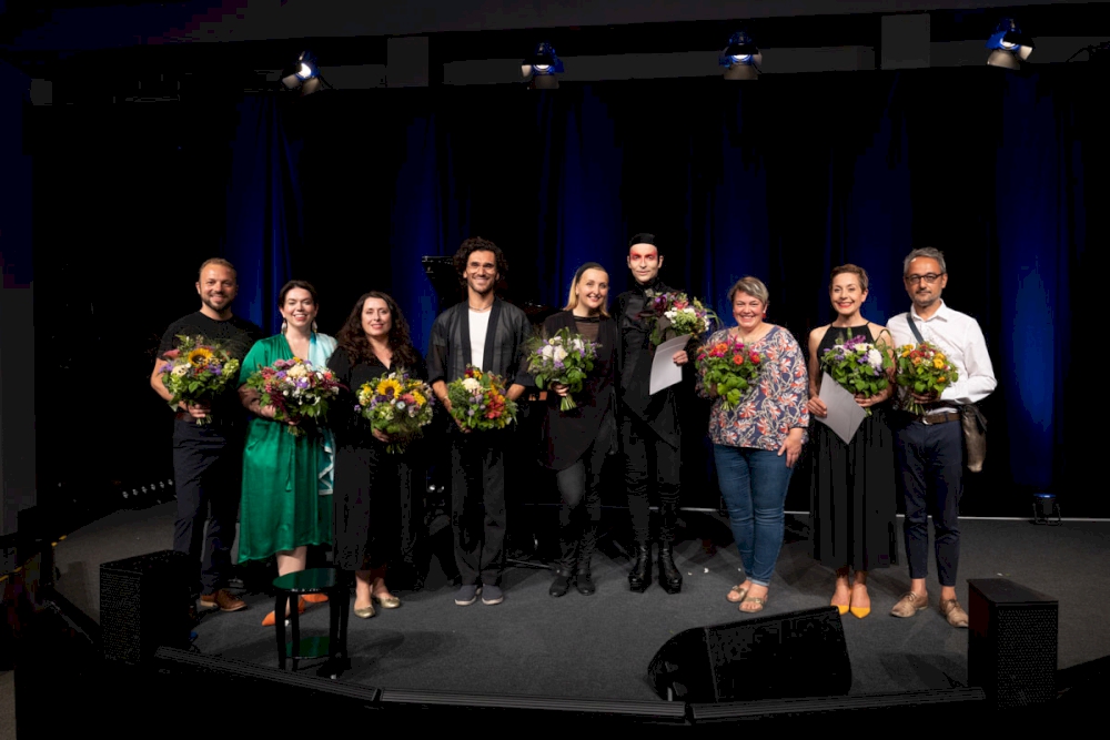 Jury und Preisträger:innen des Giesinger Kulturpreises 2022 | Foto © Astrid Ackermann