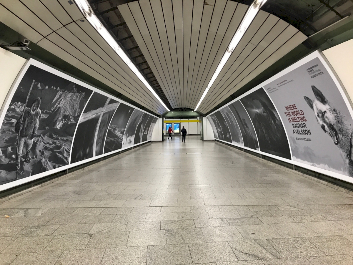 Kunsttunnel unter dem Odeonsplatz VKK, München