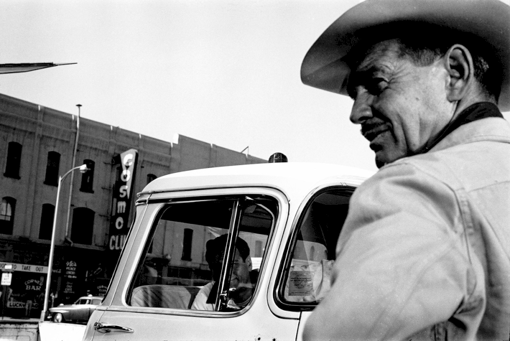 USA. Reno, NV. Clark Gable during the filming of ‘The Misfits’. 1960. © Inge Morath / Magnum Photos / courtesy CLAIRbyKahn