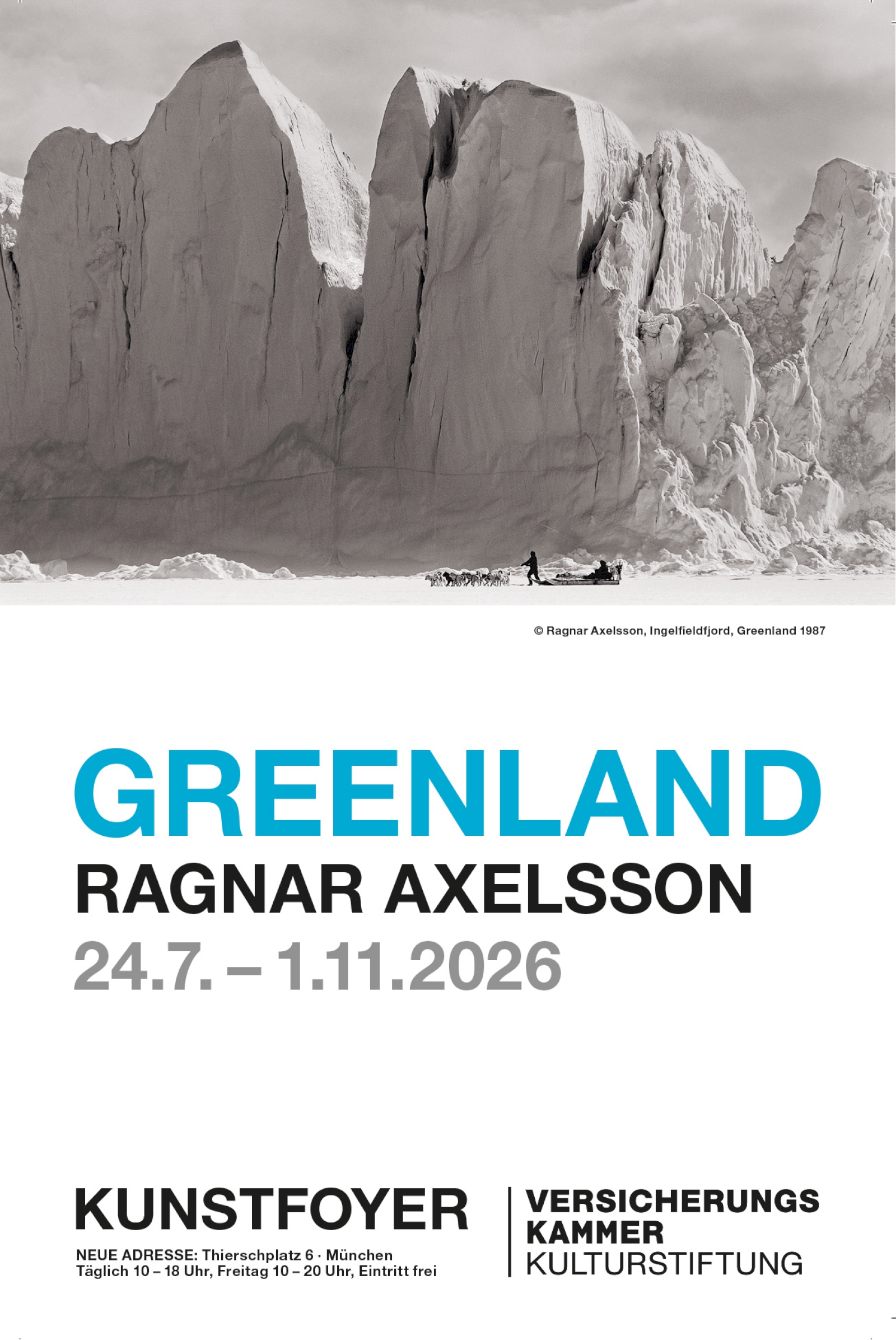 Ragnar Axelsson © Ingelfieldfjord, Grönland, 1987